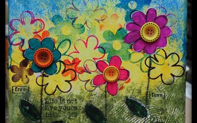 From Those Mixed Media Mondays….