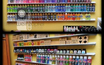 Studio Storage Tips Part 1: Paints/Inks/Stamps OH MY!