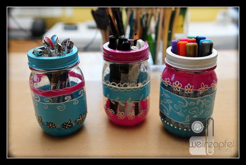 DecoArt Specialty Glass Paints – Doodle Mason Jars