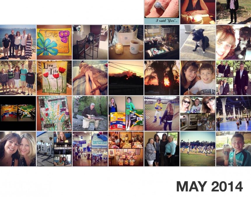 A Look Back at May, my Birthday Month….