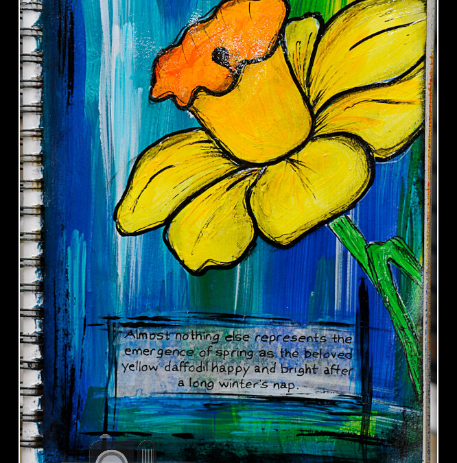 Spring is in the Air and my Art Journal!