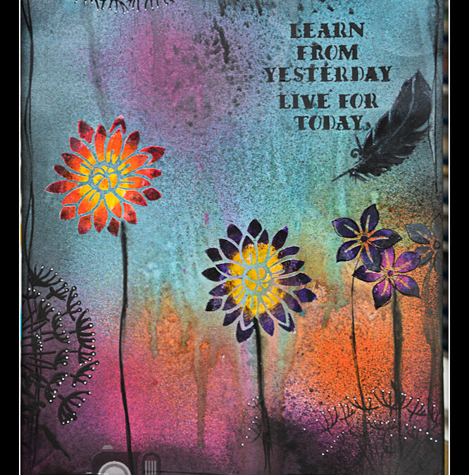 Mixed Media Monday 7/6/15 Re-Cap – “Learn…Live”