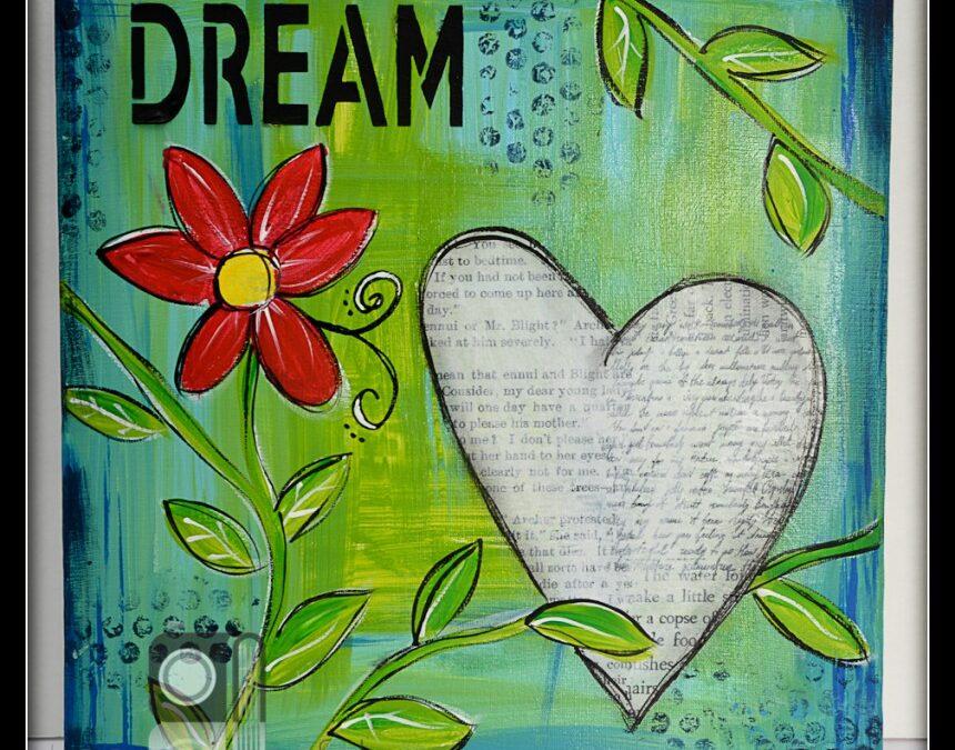 “Dream” 12 X 12 Canvas