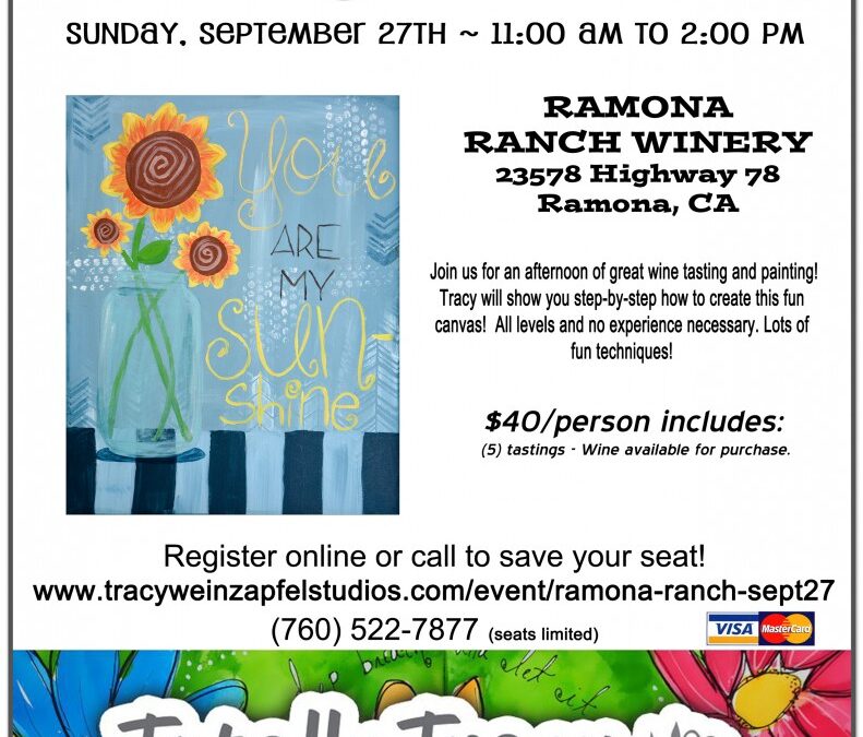 New Class at Ramona Ranch Winery!