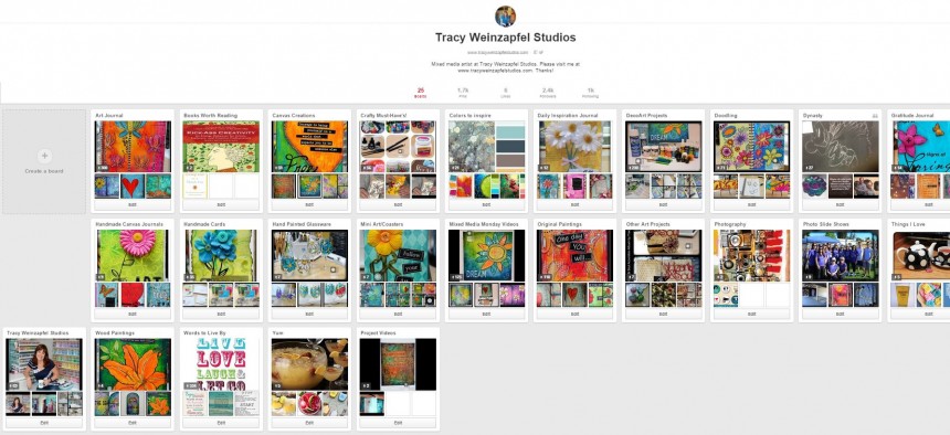 Tracy Weinzapfel Studios on Pinterest!