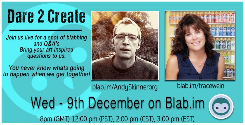 Blab with Andy and Tracy – Dec. 9th!