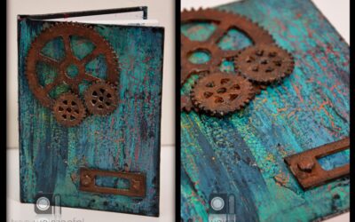 We Dare YOU to Create – My Altered Sketch Journal!