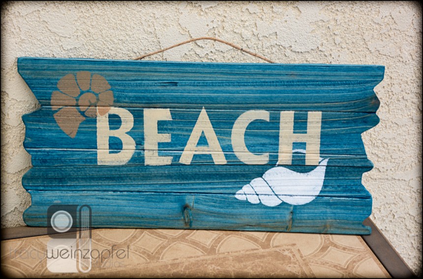 Beach Sign – DecoArt Outdoor Living & Colorstain!