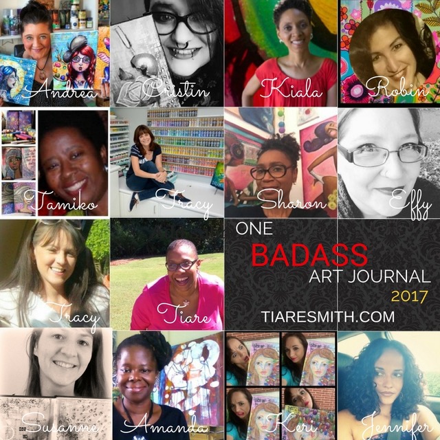 BADASS Art Journal 2017 Blog Hop & GIVEAWAY!