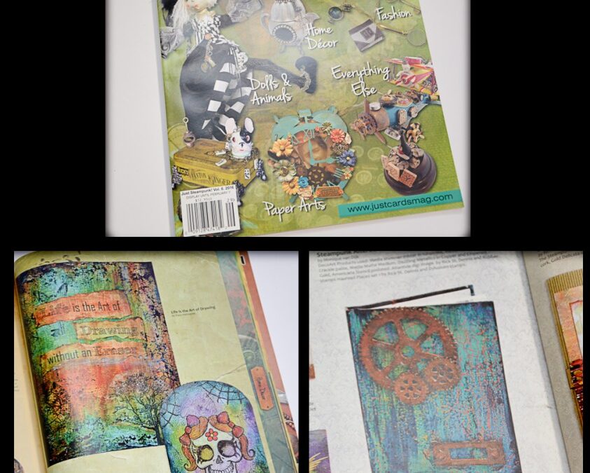 Latest Publications…Just Steampunk & Scrap & Stamp!