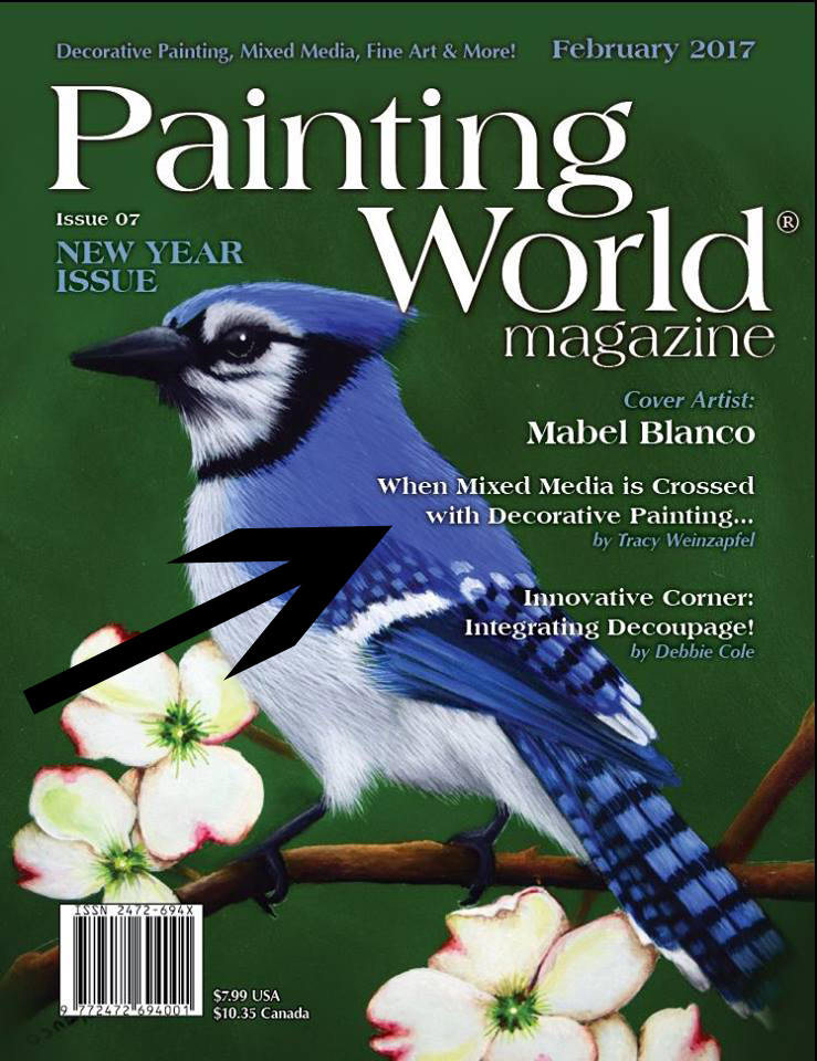 Painting World Magazine - FREE ISSUE GIVEAWAY - Tracy Weinzapfel Studios