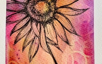 Luminous Bloom Watercolor Art Tutorial