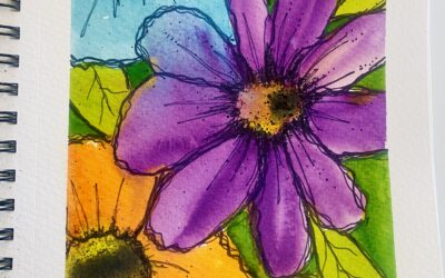 Basic Blossoms Watercolor Art Tutorial