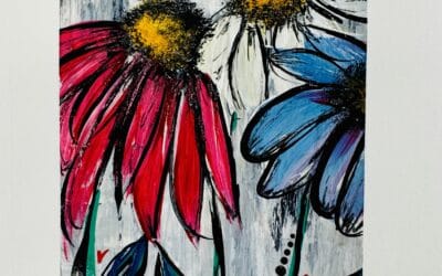 Heartfelt Bloom Mixed Media Art Tutorial