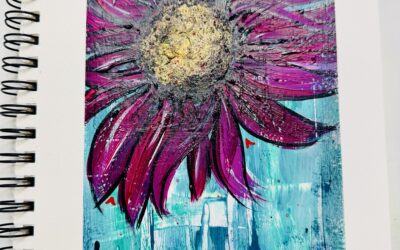 Wild Bloom Mixed Media Art Tutorial