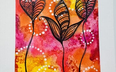 Where Joy Takes Root Mixed Media Art Tutorial